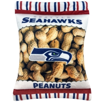 Seattle Seahawks- Plush Peanut Bag Toy